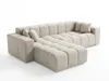 GrainGold Ecksofa L-Form Loopo Links - Moderne Ecksofa, Produktbild-Vorschau 5