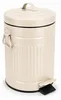 Relaxdays cosmetische prullenbak, 5 liter, retro-design, Productafbeelding-voorbeeld 10