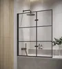 Badplaats Duschwand für Badewanne Berkan 120 x 140 cm Produktbild-Vorschau 1