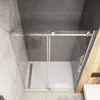 A modern bathroom with a glass shower enclosure. Produktbild-Vorschau