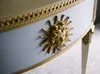 Casa Padrino Luxus Barock Konsole Blau / Weiß / Gold 150 x Produktbild-Vorschau 4