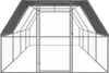 A wireframe drawing of an outdoor chicken coop. Náhled obrázku produktu