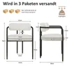 Puluomis Esszimmerstuhl mit Armlehnen 6er Set, Produktbild-Vorschau 7