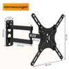 R2B TV-Wandhalterung – 26 bis 60 Zoll – VESA 400 x 400 mm Produktbild-Vorschau 9