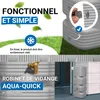 4rain Réservoir Mural QUADRO 170 L, gris béton incl. Aqua Voir les images du produit 5