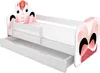 ACMA Tiere VII Kinderbett Jugendbett Junior-Bett Produktbild-Vorschau 1
