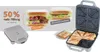 Cloer 6269 Sandwichmaker XXL, für 4 diagonal geteilte Produktbild-Vorschau 5