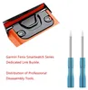 A product image showing a watch buckle and two screwdrivers, with descriptive text. Náhled obrázku produktu