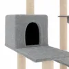 vidaXL Graffiatoio in sisal Grigio chiaro 82,5 cm Anteprima dell’immagine prodotto 6