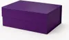 Magnetická dárková krabička tmavě fialová 235 x 170 x 100 Náhled obrázku produktu 1