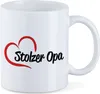 Huuraa Kaffeetasse Stolzer Opa Geschenk Tasse Weiß 330ml Produktbild-Vorschau 1