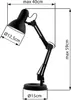 Stolná lampa Famous black E27 Náhľad obrázku produktu 3
