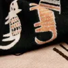 BRUBAKER Cashmirillo Damen Schal mit Katzen Muster - 70 x Produktbild-Vorschau 6