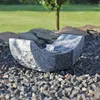 CLGarden Granit Springbrunnen SB15-2 Gartenbrunnen mit LED Produktbild-Vorschau 1