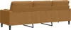 vidaXL Sofa 3-Sitzer mit Zierkissen Braun 210 cm Samt Produktbild-Vorschau 5