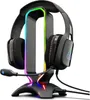 Stand Casti G-Lab K-Stand Radon, 2 x USB 2.0, RGB Voir les images du produit 1