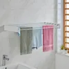 Stendibiancheria da parete Relaxdays, pieghevole, L x P x Anteprima dell’immagine prodotto 2