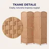 IvoQ Parawan – 4 panele – 170 x 160 cm – Składana przegroda Podgląd zdjęcia produktu 5