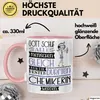Chemikerin Geschenk Becher Tasse Gott Schuf Alle Menschen Produktbild-Vorschau 3