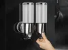 (transparent) 500 ml x 2 Seifenspender zur Wandmontage, Produktbild-Vorschau 4