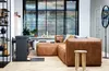 Ecksofa recyceltes Leder Sofa Eckcouch cognac Breite 305 cm Produktbild-Vorschau 4
