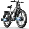250W Bike 7 Gänge, Mountainbike Trekkingrad Citybike Produktbild-Vorschau 4