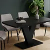 Jídelní stůl Vicco Fenaro Černá 120 x 80 cm roztažitelný, Náhled obrázku produktu 5