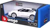 Bburago Model 1:18 Porsche GT3 RS 4.0, bílý Náhled obrázku produktu 6