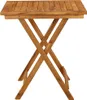 vidaXL Gartentisch Klappbar 70x70x75 cm Massivholz Akazie Produktbild-Vorschau 4