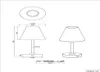 Reality R53621101 Kenny LED Tischleuchte 1,5W ⌀13cm Weiß Produktbild-Vorschau 5