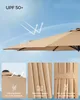 SONGMICS Sonnenschirm, ∅300 cm, UPF 50+, um 360° drehbar, Produktbild-Vorschau 7