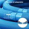 Wiltec Tuyau piscine bleu – 9 m de long, Ø 32 mm – Tuyau Voir les images du produit 5