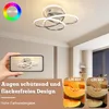 ZMH LED lampa sufitowa lampa sufitowa korytarz ściemnialna Podgląd zdjęcia produktu 4