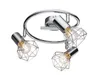 Industrial LED Deckenstrahler Gitterlampen, 3 Drahtgeflecht Produktbild-Vorschau 2