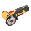 A cordless mini angle grinder is shown against a white background. Náhľad obrázku produktu