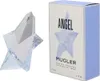 A perfume bottle and its packaging are displayed side-by-side against a white background. Produktbild-Vorschau