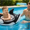 Dětský nafukovací kruh orka 65 cm sedátko do vody plovací Náhled obrázku produktu 7