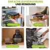 Tragbare Air Fryer Heißluftfritteuse, 4 l+4 l, 4-in-1: Produktbild-Vorschau 14