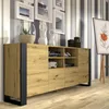Commode MONDI 188 cm Sideboard Highboard Armoire Artisan Voir les images du produit 6