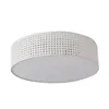 MinteVolt Deckenleuchte Ø50cm Weiß Rattan 3-flammig Produktbild-Vorschau 3