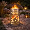TiKo-Design® Feuertonne aus Stahl „Freunde sind wie Sterne“ Produktbild-Vorschau 1