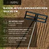 Aqbau® Rasenrakel 90x30 cm mit Teleskopstiel 175 cm – Rasen Produktbild-Vorschau 8