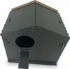 Jungengel Vogelhaus Nistkasten Stecksystem Holz Schwarz – Produktbild-Vorschau 1