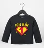 Baby Langarm-Shirt 1. und 2. Geburtstag Superheld Geschenk Produktbild-Vorschau 2