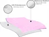 Diagram showing layers of a mattress protector with callouts for features. Produktbild-Vorschau