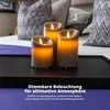 FlinQ wiederaufladbare LED-Kerzen mit beweglicher Flamme – Produktbild-Vorschau 5