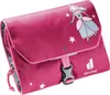 A pink toiletry bag with a princess graphic and stars. Produktbild-Vorschau