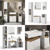A collage of bathroom furniture sets, showcasing different configurations and close-ups. Anteprima dell’immagine prodotto