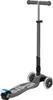 Micro Kinder Scooter Maxi Deluxe LED Faltbar , Hellgrau Produktbild-Vorschau 2