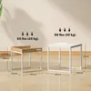 Zestaw 2 stolików kawowych HOMCOM, stolik boczny ze stalową Podgląd zdjęcia produktu 3